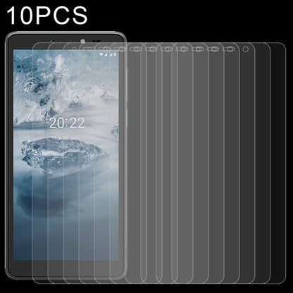 10-pack 2.5D tempered glass screen protector films, rounded edges