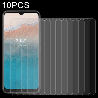 10-pack 2.5D tempered glass screen protector films, multiple layered set