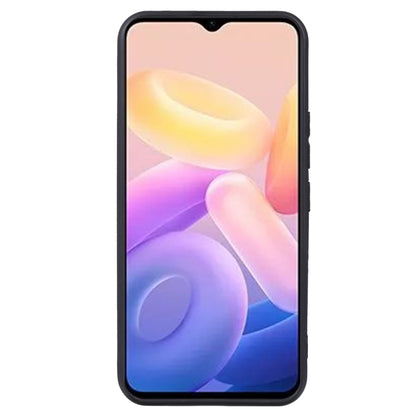 Black TPU phone case with raised edges and camera/port cutouts