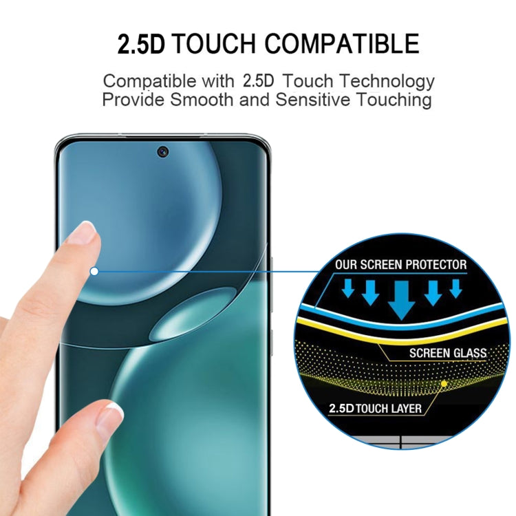 2.5D touch tempered glass screen protector film for smooth, sensitive touching