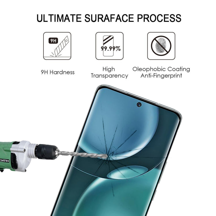 9H tempered glass screen protector with anti-fingerprint coating and clear viewing