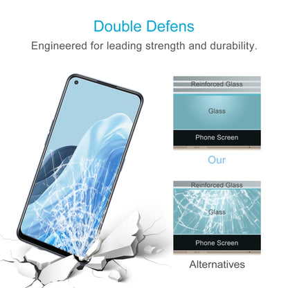 Tempered glass screen protector with reinforced glass layer for durability
