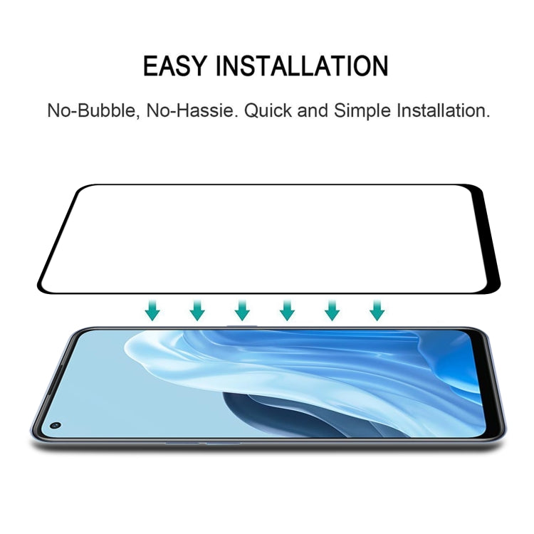 Easy-install tempered glass screen protector with alignment arrows