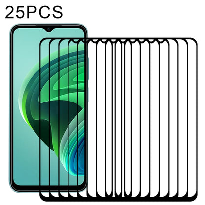 Tempered glass screen protector set with full coverage for smartphone display