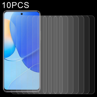 10-pack tempered glass screen protectors with full-screen coverage for phone