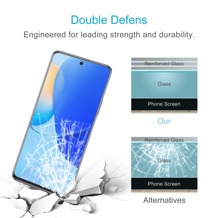 Tempered glass screen protector helps prevent screen cracks on impact