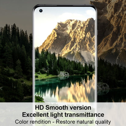 Smartphone with applied hydrogel front screen protector for full smooth coverage
