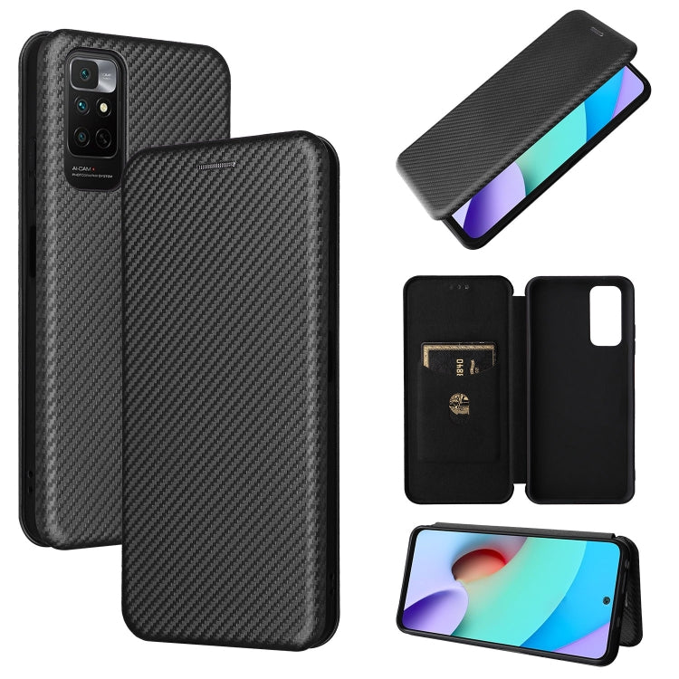 Black carbon-fiber textured magnetic flip phone case with phone and wallet flap