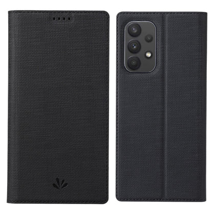 Black textured folio phone case with camera cutout and front cover