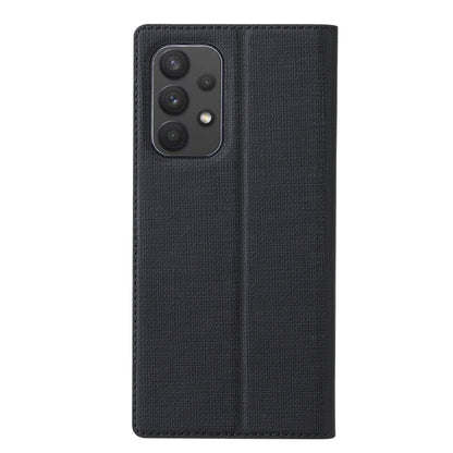 Black textured folio phone case with camera cutout on back