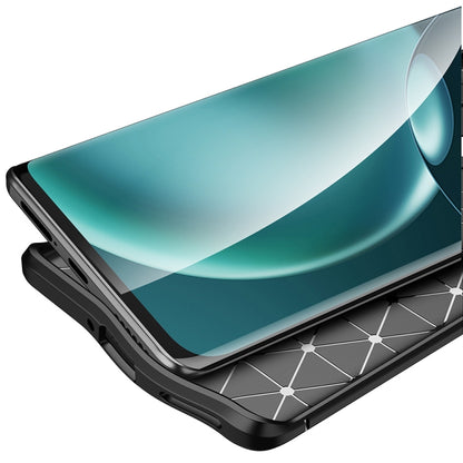 Black TPU phone case with raised screen bezel and bottom port openings
