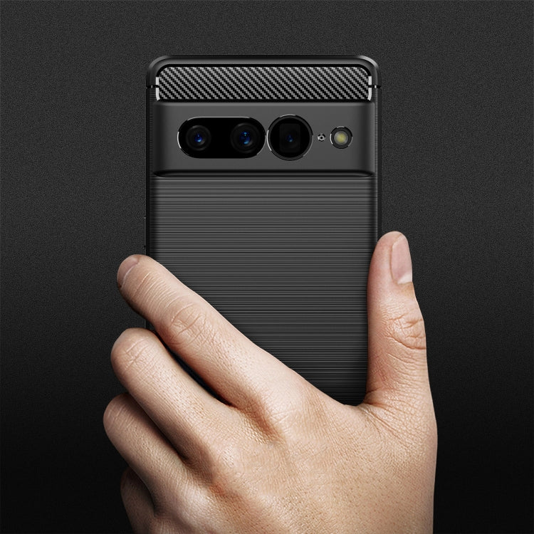 Black brushed texture TPU phone case back with three camera cutouts