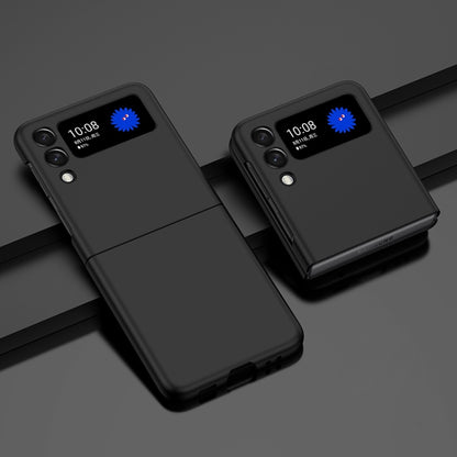 Black oil-sprayed PC phone case with camera cutout and port cutouts