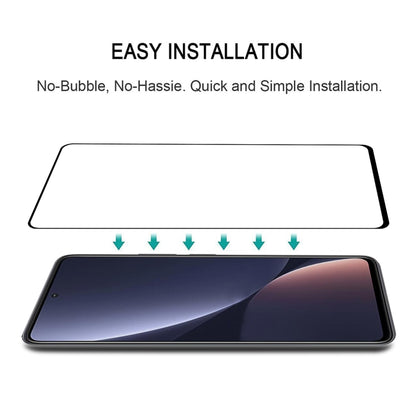 Tempered glass screen protector film with easy bubble-free installation steps