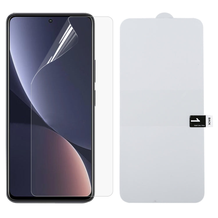 Full-coverage hydrogel screen protector film for Xiaomi Redmi K50/K60, 1 piece