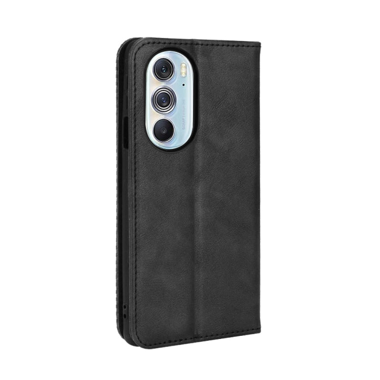 Black leather-style phone case with camera cutout and slim folio cover
