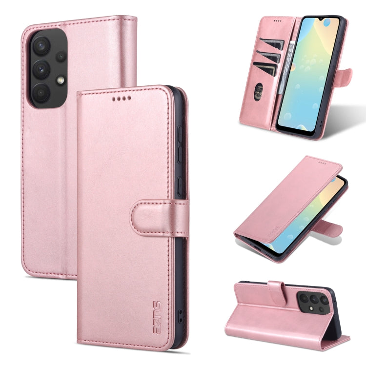 Rose pink leather-style flip phone case with card slot, stand, and magnetic clasp