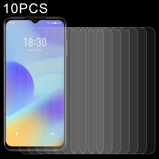 10-pack 2.5D tempered glass screen protectors for curved phone display, 9H hardness
