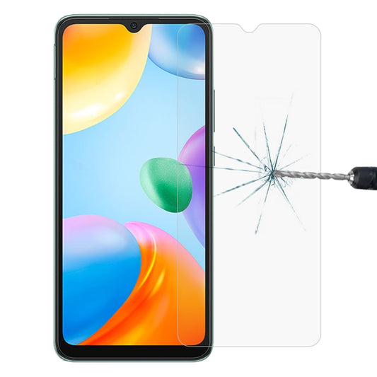 Tempered glass screen protector film for smartphone, clear with rounded edges