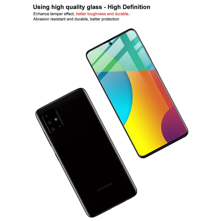 High-definition tempered glass screen protector, clear film on phone front and spare.