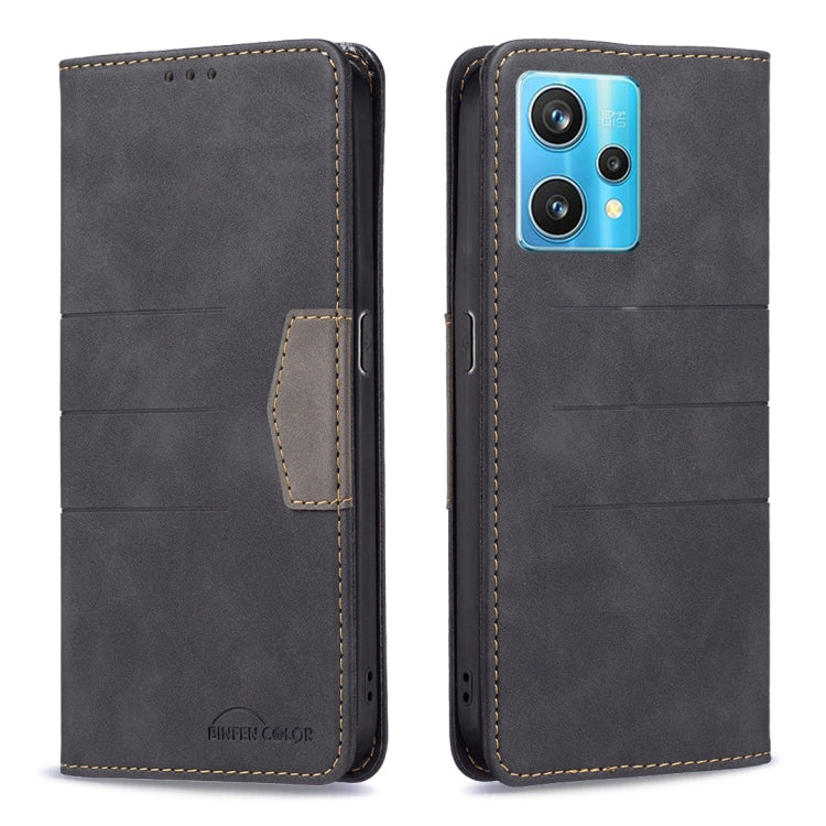 Magnetic leather phone case, dark gray with magnetic flip and camera cutout