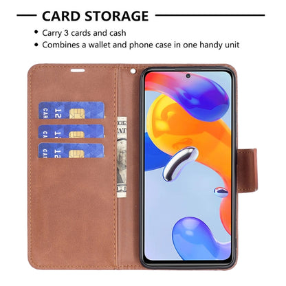 Brown leather flip phone case with card slots and cash pocket