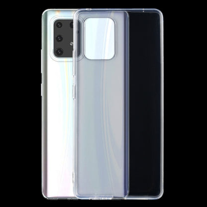 Ultra-thin transparent TPU phone case with camera and cutouts for Galaxy S10 Lite