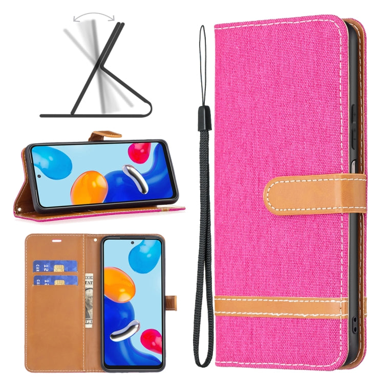 Pink textured wallet phone case with wrist strap and tan card holder flap