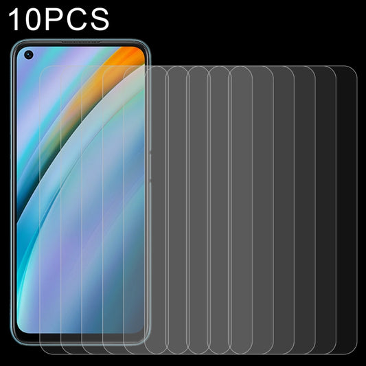 10-pack 2.5D tempered glass screen protector film sheets for mobile screens