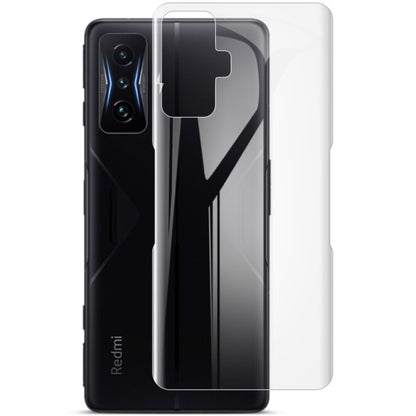 Curved full-screen hydrogel phone back protector film, clear sheet over rear camera area