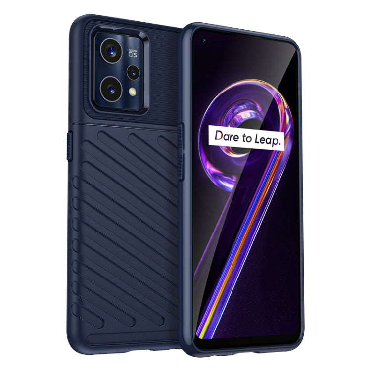Black TPU phone case with textured back and camera module cutout, phone facing front