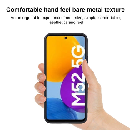 Black TPU phone case held in hand, slim fit with camera and port cutouts