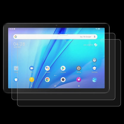 Tablet tempered glass screen protector set, transparent shield with accurate alignment
