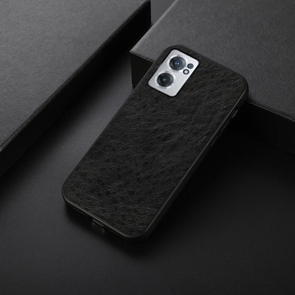 Shockproof phone case for OnePlus Nord CE 2 5G, black textured back with camera cutout