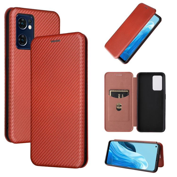 Red carbon-fiber textured magnetic leather folio phone case with card slot