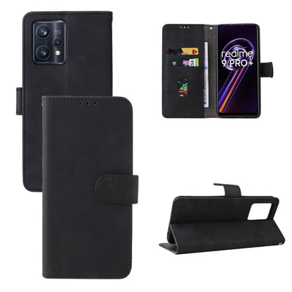 Black leather-style magnetic buckle folio phone case with card slots and cover flap