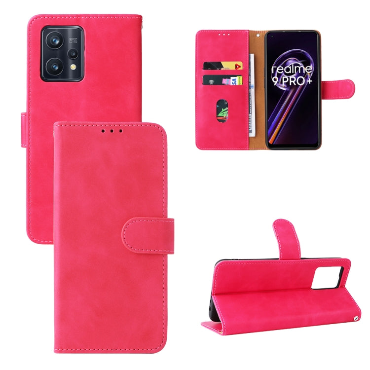 Pink folio leather phone case with magnetic closure, card slot, and stand view