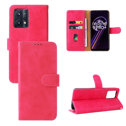 Pink folio leather phone case with magnetic closure, card slot, and stand view