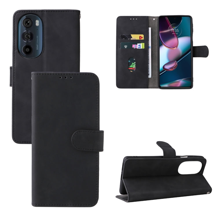 Black leather-style phone folio case with card pocket and stand-ready cover