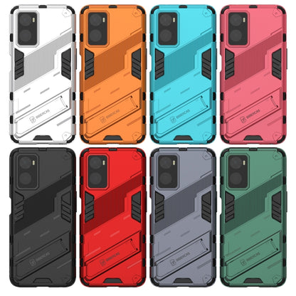 Rugged phone case with holder, assorted colors (OPPO A36 4G / Realme 9i)