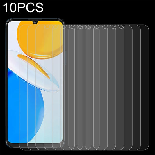 Tempered glass screen protector film set for smartphone, curved 2.5D edges, multiple pieces