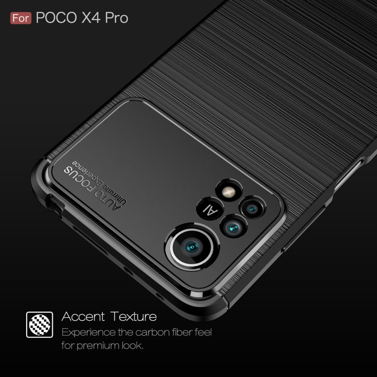 Black carbon fiber texture TPU phone case with camera area detail and side openings
