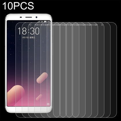 10-pack tempered glass screen protectors with clear fit on phone display