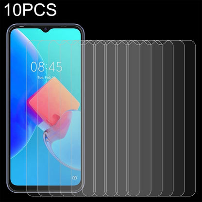 Tempered glass screen protector set (10-pack) with 2.5D curved edges for phone