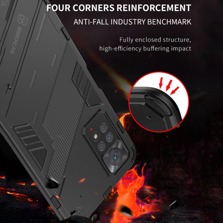 Rugged black phone case with reinforced corners for drop protection