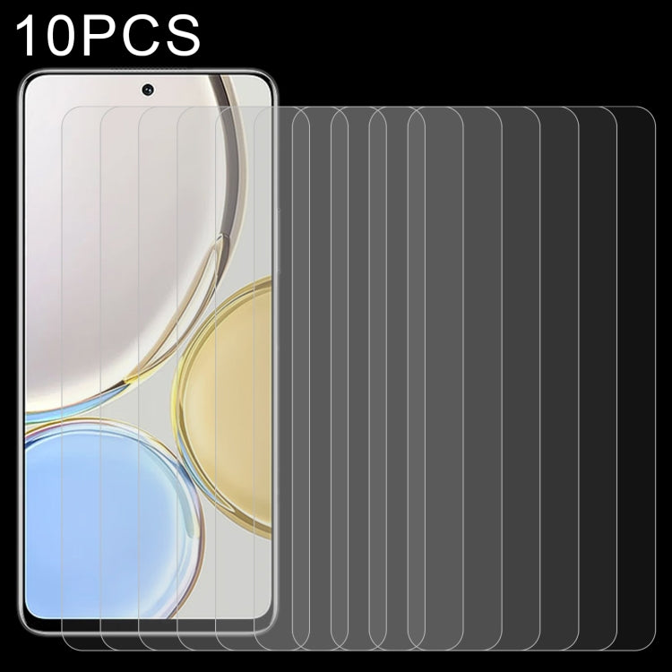 10-pack clear 2.5D tempered glass screen protector films, slim 0.26mm