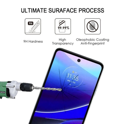 Tempered glass screen protector with 9H hardness and anti-fingerprint coating
