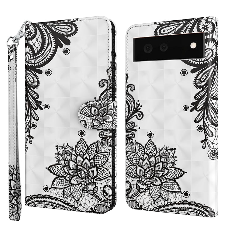 White floral mandala phone case with lotus artwork and camera cutout detail