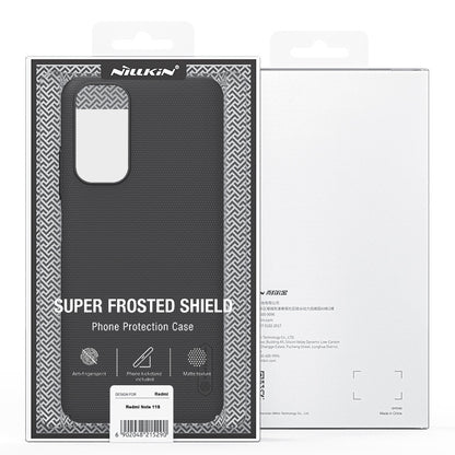 NILLKIN Super Frosted Shield phone protection case retail package, dark gray