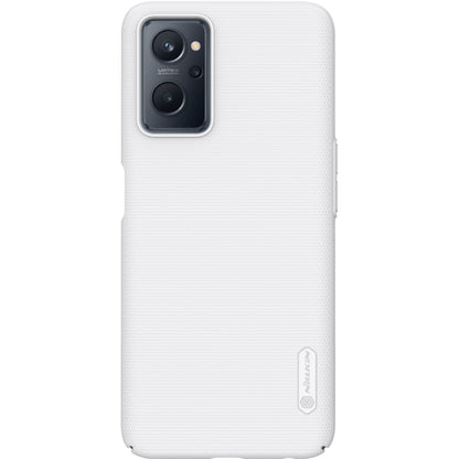 NILLKIN frosted PC phone case with camera cutout, white textured finish